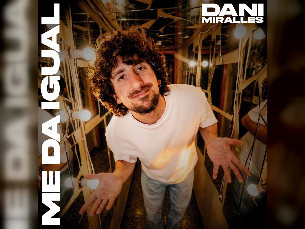 Portada del disco Me da igual de Dani Miralles